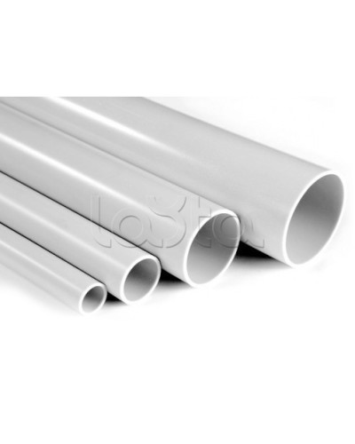 Труба гладкая ПВХ 40 мм 2 м тяжёлая DKC 62540 (30 м) в Октябрьском Гладкая труба Pintop.ru