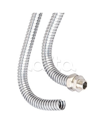 Металлорукав из оцинкованной стали DN 35мм, Dвн 35,0 мм, Dнар 39,5 мм, IP40, 25м DKC 667R3539 в Октябрьском Металлорукав Pintop.ru