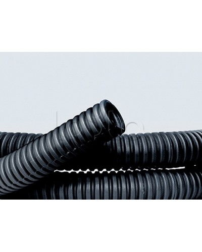 Труба ПНД гибкая гофр. д.32мм, лёгкая без протяжки, 25м, цвет чёрный DKC 70732 в Октябрьском Труба гофрированная Pintop.ru