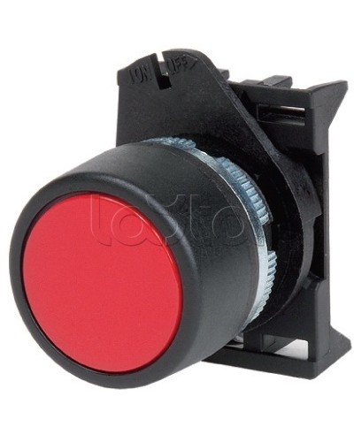 Кнопка плоская без фиксации, черная DKC ABHTR6 в Октябрьском Аксессуары для стоек и шкафов Pintop.ru