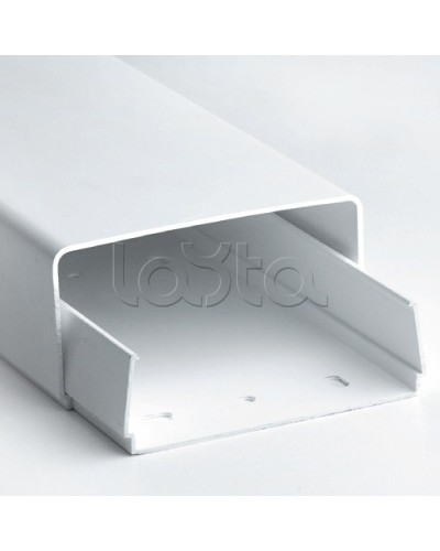 Короб для кондиционера основание+крышка 90х60 мм DKC AIR90600 в Октябрьском Аксессуары для кабель-канала Pintop.ru