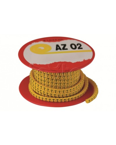 Колечко маркировочное 3, 2.5-4мм. черное на желтом DKC AZO303BY в Октябрьском Крепежные изделия Pintop.ru