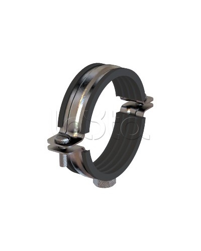 Хомут для средних нагрузок 1, c изоляцией DKC BHT2100 в Октябрьском Стяжки-хомуты Pintop.ru