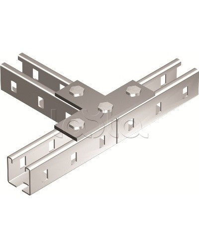 Пластина соединительная Т-обр., горячеоцинкованная DKC BMD1031HDZ в Октябрьском Аксессуары для лотков Pintop.ru