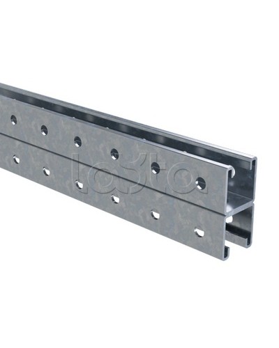 Профиль С-образный двойной L1000, толщ.2,5 мм, горячеоцинкованный DKC BPD4110HDZ в Октябрьском Аксессуары для кабель-канала Pintop.ru