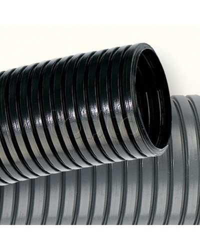 Труба гофрированная DN29мм, ПВ-2, д. вн. 28,3 мм, д. нар. 34,5 мм, полиамид 6 с протяжкой DKC PA612935F2 в Октябрьском Труба гофрированная Pintop.ru