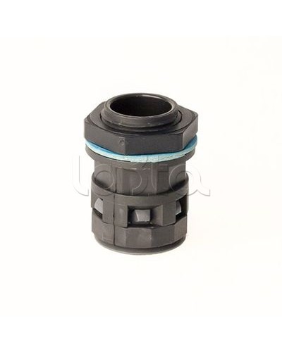 Монтажный комплект муфта труба-коробка DN 12 мм, М20х1,5, полиамид, цвет черный DKC PACM12M20N в Октябрьском Крепеж: Дюбели, шурупы, саморезы Pintop.ru