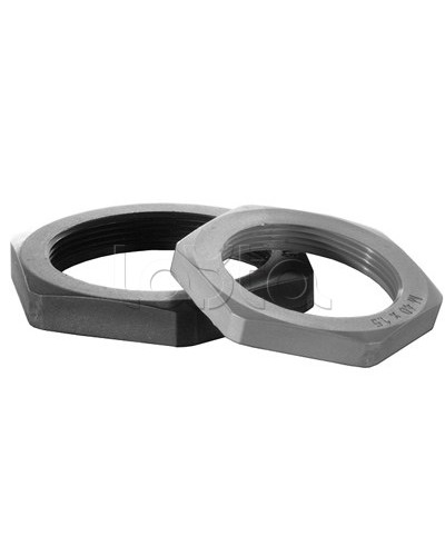 Гайка М63х1,5, полиамид, цвет черный DKC PAGM63N в Октябрьском Крепеж Pintop.ru