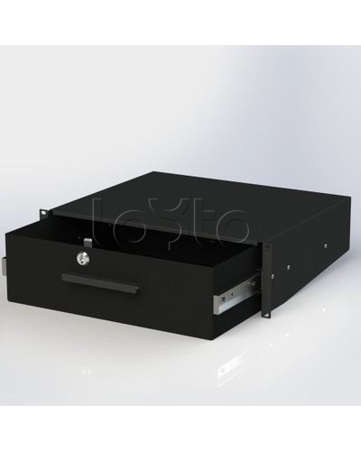 Ящик выдвижной с ключом RAL9005 DKC R5ITCPD2HEB в Октябрьском Крепежные изделия Pintop.ru