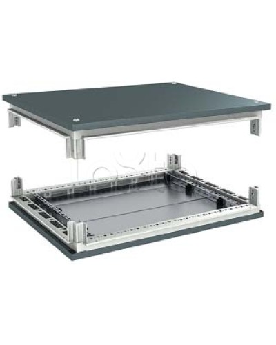 Комплект крыша и основание для шкафов CQE 1200x600 мм DKC R5KTB126 в Октябрьском Полки для шкафов и стоек Pintop.ru