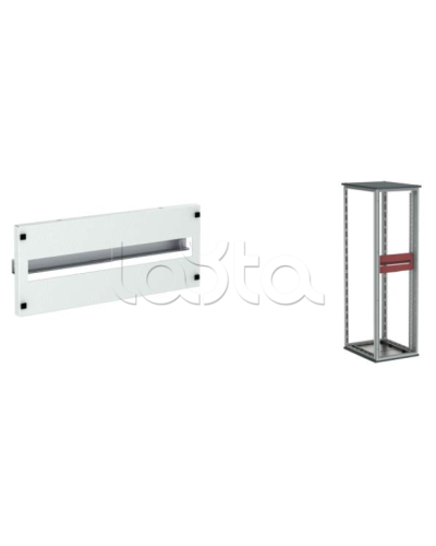 Панель секционная, для модулей, 48 (2x24) модулей, В=400мм, Ш=600мм DKC R5PI541 в Октябрьском Аксессуары для стоек и шкафов Pintop.ru