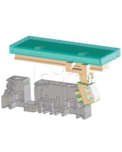 плата для групп Зажимов DKC ZTIM02 в Октябрьском Крепежные изделия Pintop.ru