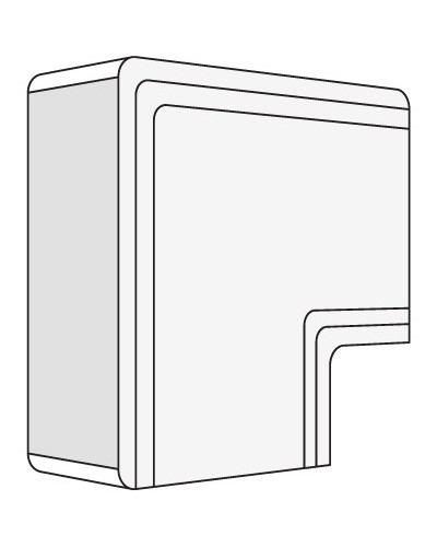 Угол плоский NPAN 200x60 DKC 01748 в Октябрьском Аксессуары для кабель-канала Pintop.ru