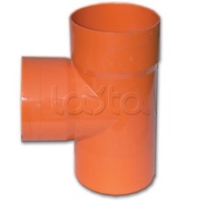 Тройник для двустенных труб, 90 град., полипропилен,д.200 мм DKC (020200)