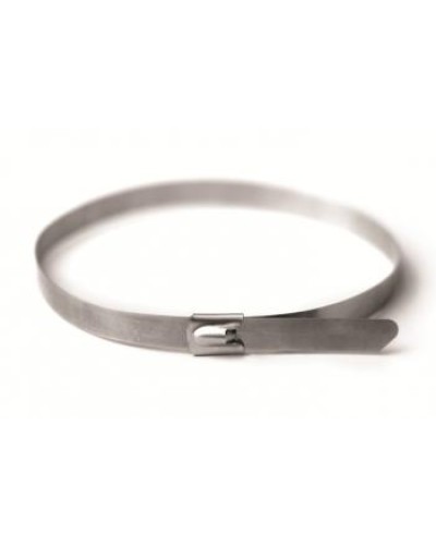 Хомут из нержавеющей стали AISI 304 4,6х400 DKC 27408 в Октябрьском Стяжки-хомуты Pintop.ru