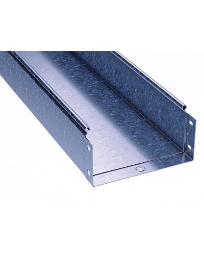 Лоток неперф. 300x100 металл. L3000 толщ.1,0 мм DKC (3510410) в Октябрьском Кабельные лотки Pintop.ru