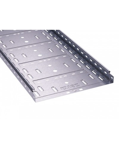 Лоток перф. 400x50x2000 горчеоцинк. DKC (35256HDZ) в Октябрьском Кабельные лотки Pintop.ru