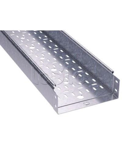 Лоток перф. 200х80 L3000, нержавеющий DKC (35304INOX) в Октябрьском Кабельные лотки Pintop.ru