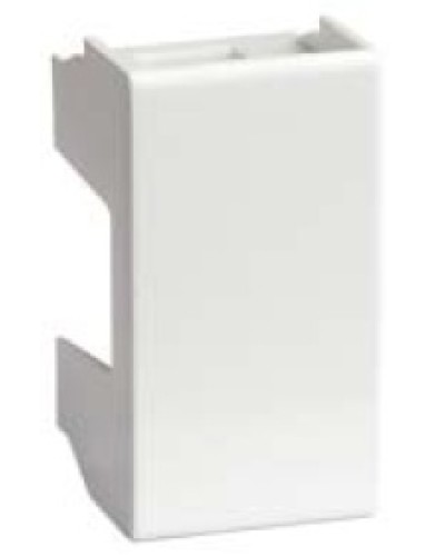 Заглушка на 1 модуль, «Viva», белая DKC 45016 в Октябрьском Аксессуары для кабель-канала Pintop.ru