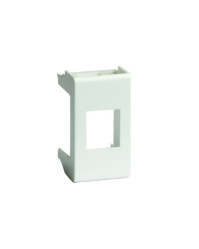 Адаптер для keystone, VIVA, 1 мод, цвет серый DKC 45107 в Октябрьском Аксессуары для стоек и шкафов Pintop.ru