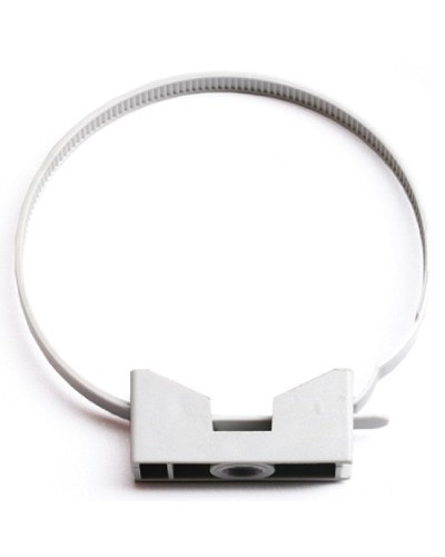 Держатель с хомутиком, д.25 - 63 мм DKC 51263 в Октябрьском Держатели, клипсы, скобы Pintop.ru