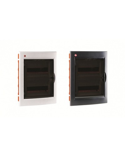 Щиток встраиваемый 24 мод.,IP 41 , черный DKC 82524 в Октябрьском Аксессуары для стоек и шкафов Pintop.ru