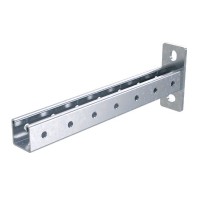 Кронштейн одиночный LAS, 41х41, осн.300 мм, длина 350 мм, горячеоцинкованный DKC / ДКС (BBP4130HDZ)