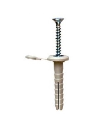 Саморез 4х35 мм с дюбелем C6 DKC CM06520 в Октябрьском Крепеж: Дюбели, шурупы, саморезы Pintop.ru