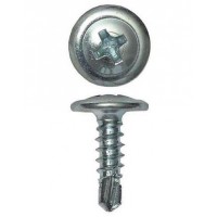 Саморез с пресс-шайбой 4.2x19 острый DKC CM275019