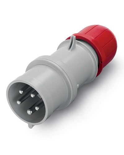 Вилка кабельная IP44 32A 3P+E+N 400V DKC DIS2133237 в Октябрьском Аксессуары для стоек и шкафов Pintop.ru