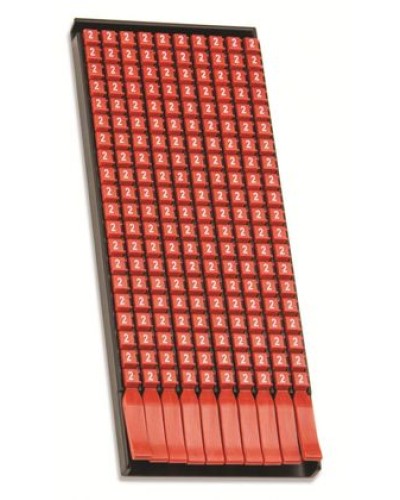 Маркер для кабеля сечением 0,5-1,5мм2 символ „2” DKC MKF2S1 в Октябрьском Крепежные изделия Pintop.ru