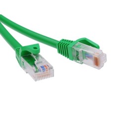 Патч-корд неэкранированный CAT5E U/UTP 4х2, LSZH, зелёный, 10м DKC RN5EUU4500GN