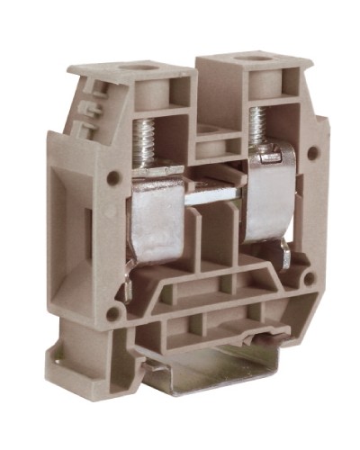 зажим серый 35 кв.мм DKC ZCBC35GR в Октябрьском Аксессуары для стоек и шкафов Pintop.ru