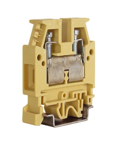 зажим синий 10 кв.мм DKC ZCBX45 в Октябрьском Аксессуары для стоек и шкафов Pintop.ru