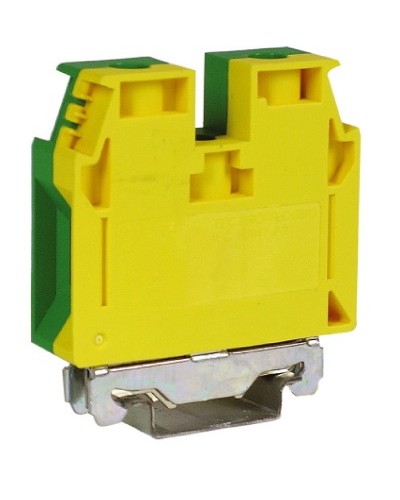 Зажим для заземления желт.зелен 35 кв.мм, TEC.35/O DKC (ZTO320) в Октябрьском Держатели, клипсы, скобы Pintop.ru