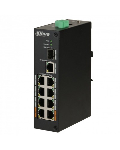 РОЕ-коммутатор 8 портовый Dahua DH-PFS3110-8ET-96 в Октябрьском Коммутаторы Pintop.ru