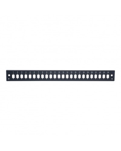 Панель лицевая для выдвижной оптич. полки, 24 SC Simplex/24 LC Duplex, черный Datarex DR-546045 в Октябрьском Патч-панели Pintop.ru