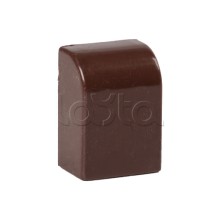 Заглушка (15х10) (4 шт) темное дерево EKF-Plast (ecd-15-10x4)