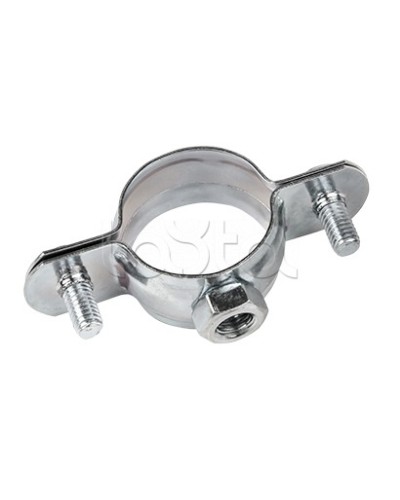 Хомут стальной 1 (38-43 мм), без уплотнителя EKF (hs2100) в Октябрьском Держатели, клипсы, скобы Pintop.ru