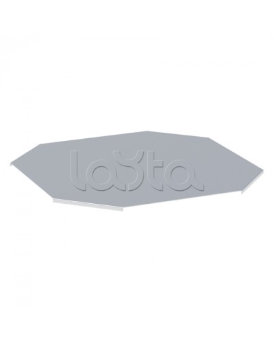 Крышка на ответвитель крестообразный лестничный усиленная 300 мм HDZ EKF (kxltp300-2-HDZ) в Октябрьском Аксессуары для лотков Pintop.ru