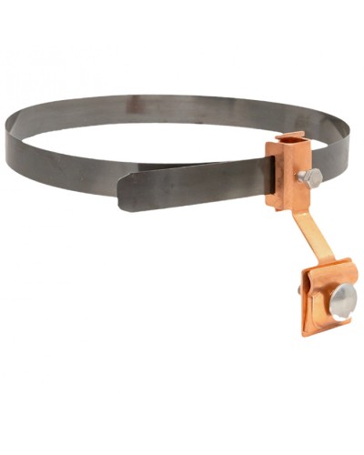 Держатель для труб универсальный D=(0-200)мм Cu и полоса нерж. cталь EKF PROxima (lp-33220-cu) в Октябрьском Электротехническое оборудование Pintop.ru