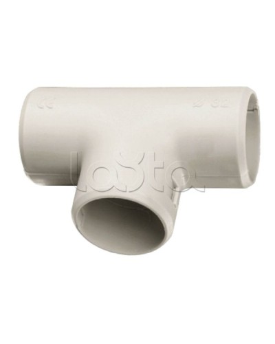 Тройник соединительный для трубы (32 мм) (10 шт.) EKF-Plast (tr-t-32) в Октябрьском Повороты, муфты, тройники Pintop.ru