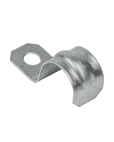 Скоба металлическая однолапковая d16-17 мм (10 шт) EKF PROxima (sm-1-16-17-r) в Октябрьском Аксессуары для кабель-канала Pintop.ru