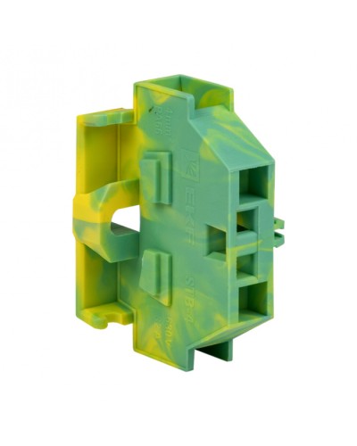 Миниклемма STB-4 32A (50 шт) желто-зеленая EKF PROxima (stb-m-4-y-green-r) в Октябрьском Клеммные колодки Pintop.ru