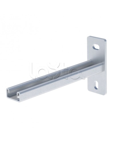 STRUT-консоль 41х21 мм, основание 450 мм HDZ EKF (stk412145-HDZ) в Октябрьском Аксессуары для лотков Pintop.ru