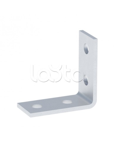 STRUT-пластина угловая 90гр. 4 отверстия HDZ EKF (stpu4-HDZ) в Октябрьском Аксессуары для лотков Pintop.ru