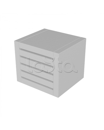 Вентиляционный блок TEHSTRONG VB 100x100x40 (EI 90) EKF (vb10040) в Октябрьском Аксессуары для лотков Pintop.ru