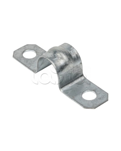 Скоба металлическая двухлапковая d12-13 мм (100 шт) EKF PROxima (sm-2-12-13) в Октябрьском Держатели, клипсы, скобы Pintop.ru