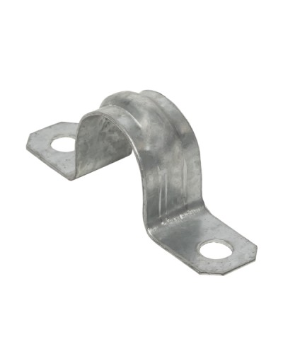 Скоба металлическая двухлапковая d19-20 мм (10 шт) EKF PROxima (sm-2-19-20-r) в Октябрьском Держатели, клипсы, скобы Pintop.ru