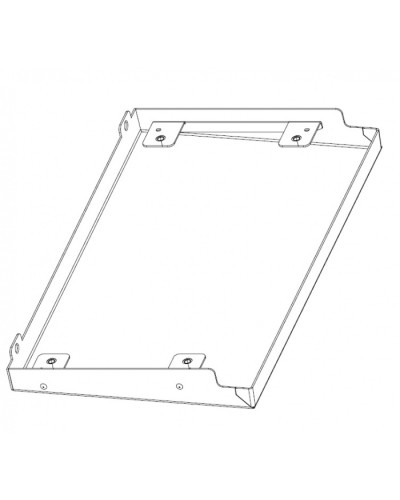 Крыша дождевая для шкафов серии EMW (Ш600 × Г210) Elbox (EMW-RR-600.210) в Октябрьском Аксессуары для стоек и шкафов Pintop.ru